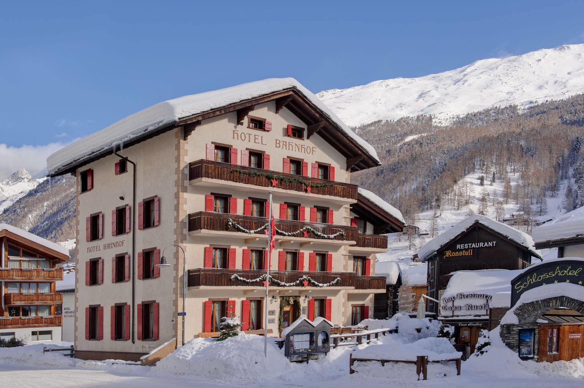 Hotel Bahnhof Zermatt Eksteriør billede